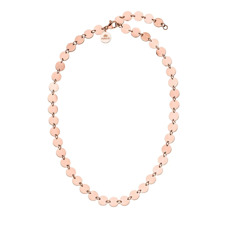 Purelei Mittellange Halskette Collier Kalani rose
