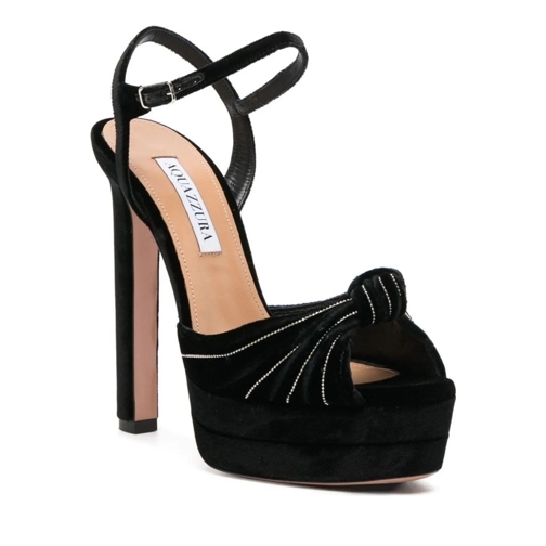 Aquazzura Claquette Sandals Black schwarz