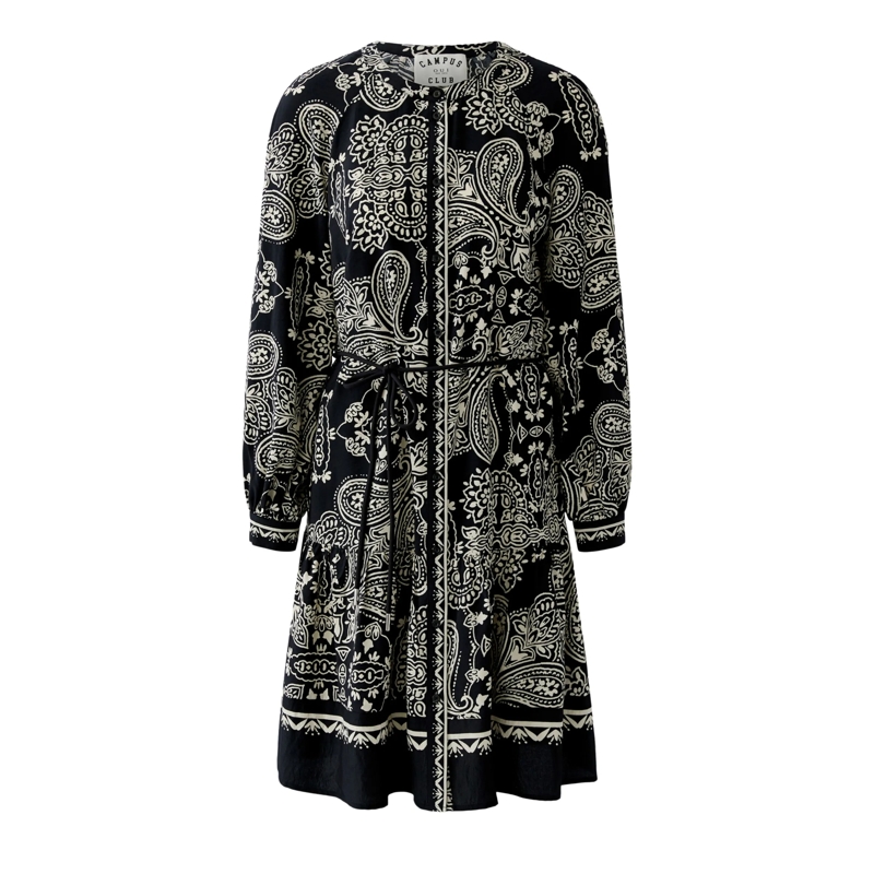 Oui Kleid Kleid schwarz