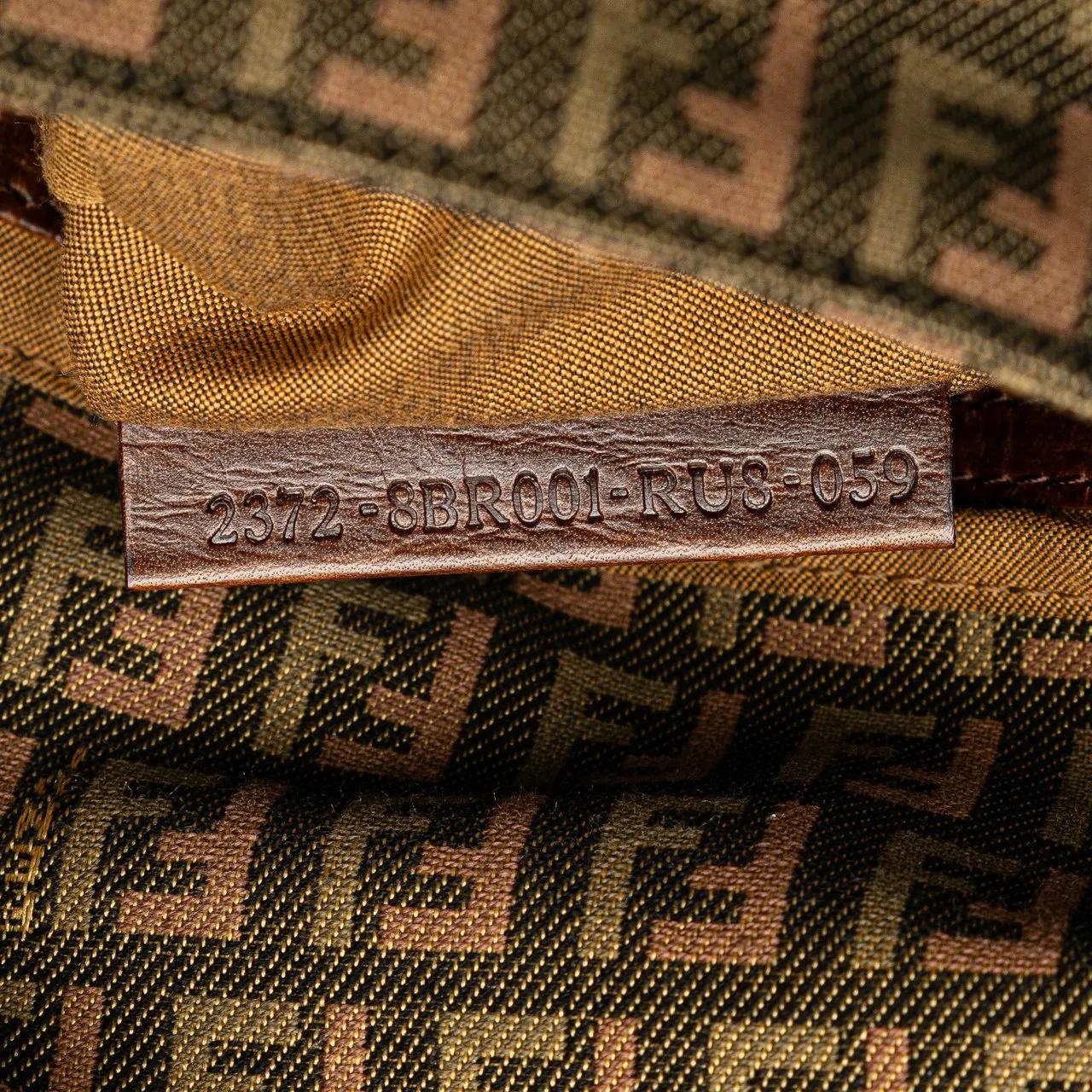 Thumbnail - Fendi Hobo Bags - Multicolor Zucchino Canvas Mamma Forever - Gr. unisize - in Braun - für Damen