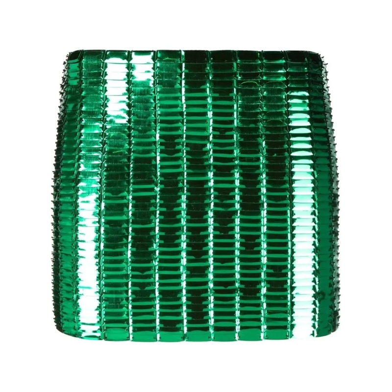 The Attico Minijupe Rue Mini Skirt Green