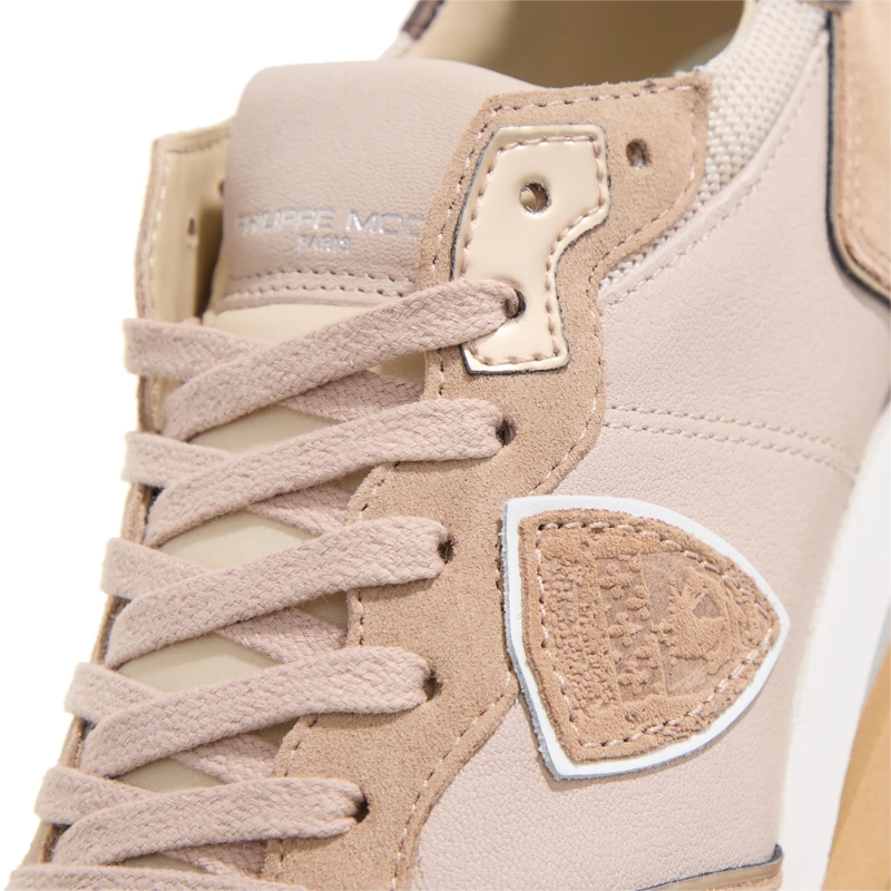Philippe Model Low-Top-Sneaker Tropez Haute Low Woman West Mixage_Beige(Image 4)