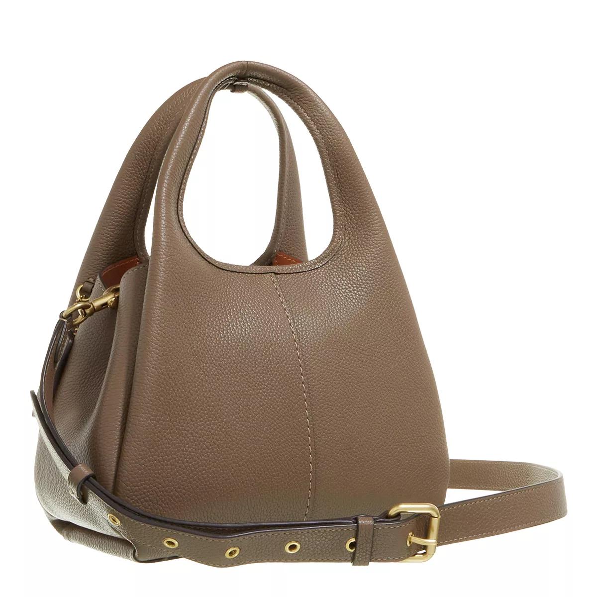 Thumbnail - Coach Crossbody Bags - Polished Pebble Leather Lana Shoulder Bag 23 - Gr. unisize - in Taupe - für Damen