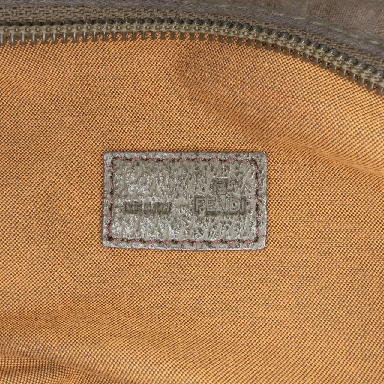 Thumbnail - Fendi Crossbody Bags - 2010-2024 Zucca Nylon Zip Code Handbag - Gr. unisize - in Grün - für Damen
