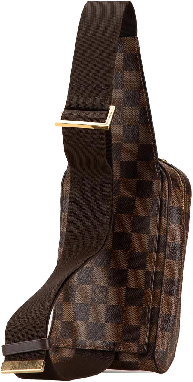 Louis Vuitton Hobo bags 2005 Damier Ebene Geronimos in bruin