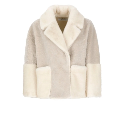 Bully Shearling Jacke Synthetic Fur Jacekt Neutrals