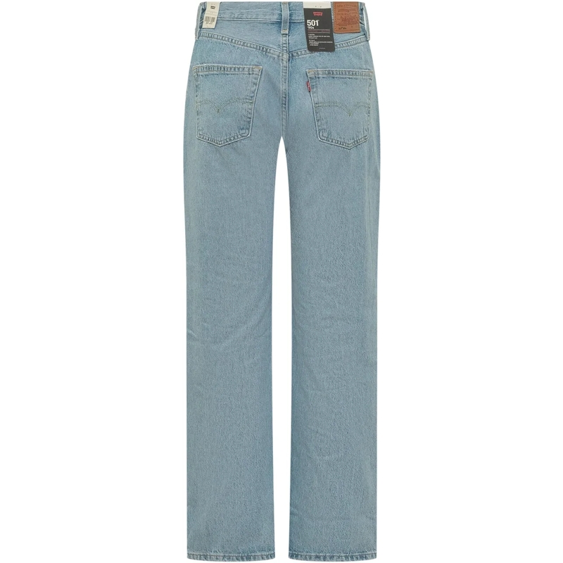 Levi's Jeans mit geradem Bein Jeans Anni Novanta a Vita Alta hellblau(Image 2)