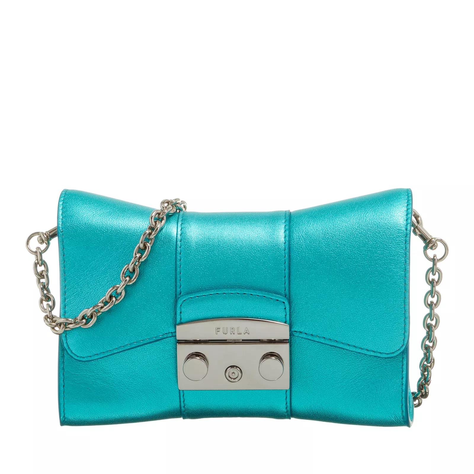 Furla Crossbody Bags - Metropolis Mini Crossbody Remix - Gr. unisize - in Blau - für Damen