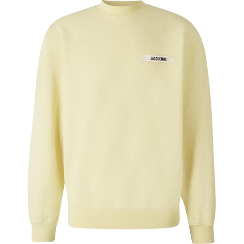 Jacquemus  Le Gros Grain Sweatshirt gelb