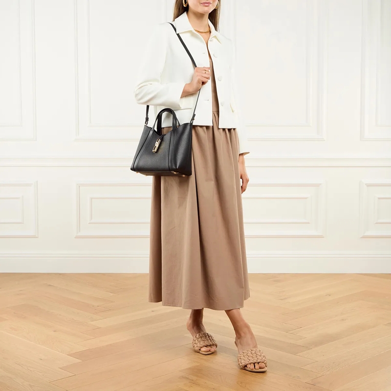 Furla Tote Furla Goccia S Tote Nero(Image 2)