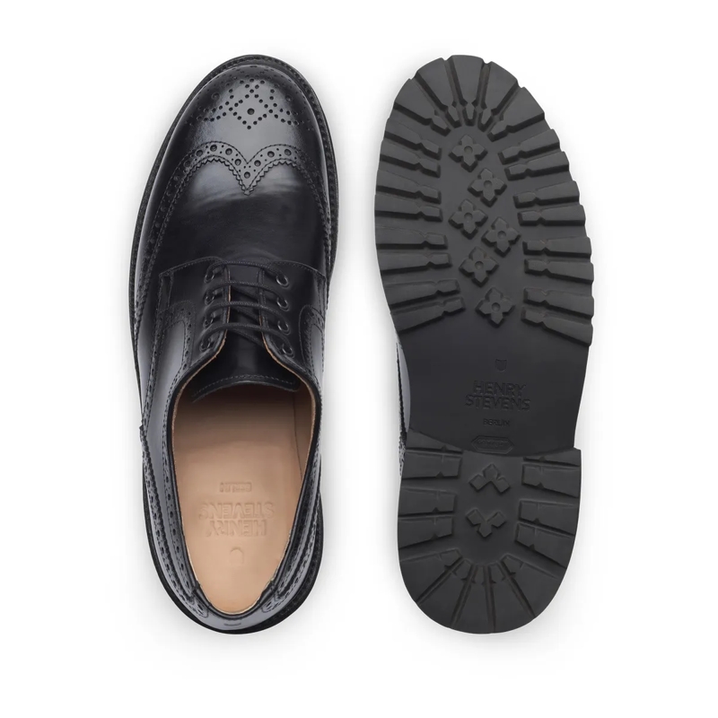 Henry Stevens Chaussures à lacets Schnürer Harry FBD5 schwarz(Image 4)