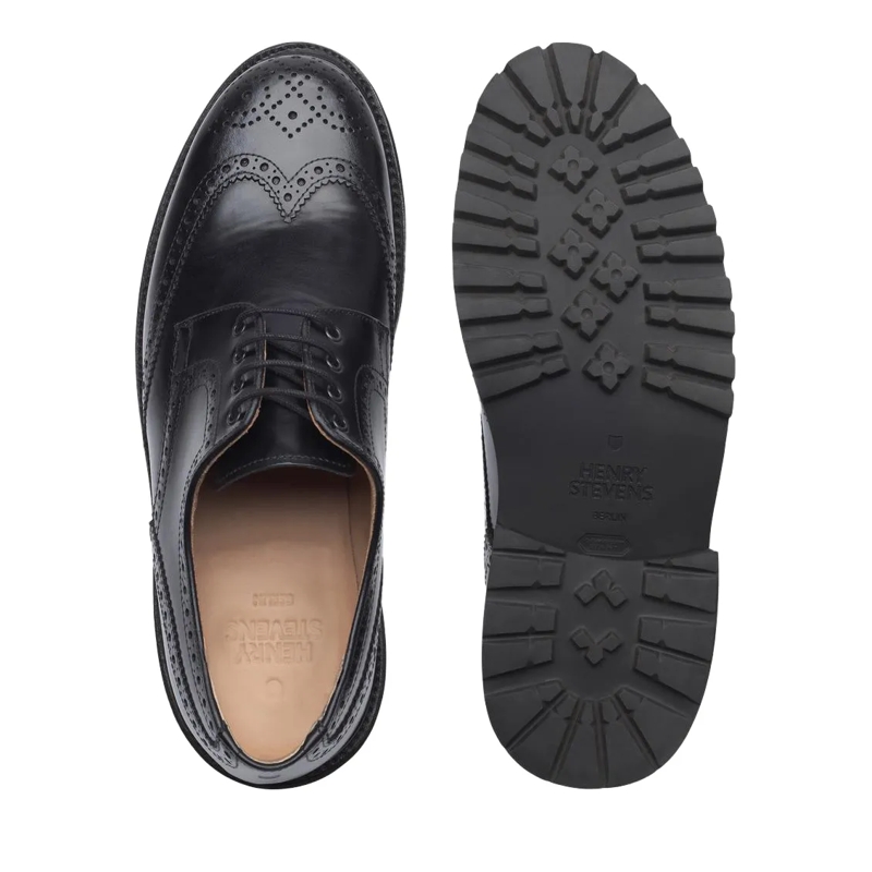Henry Stevens Veterschoenen Schnürer Harry FBD5 schwarz(Image 4)