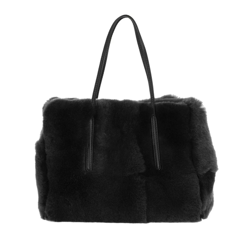 Abro Rex Rabbit Handbag Black Fourre-tout