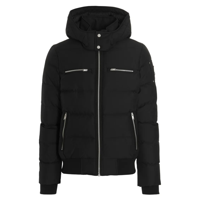 Moose Knuckles Blouson aviateur 'Cloud' Down Jacket Black