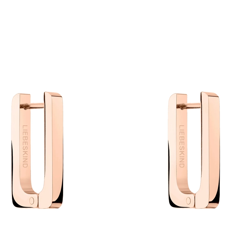 Liebeskind Berlin Ohrstecker Edelstahl The Mini Link rose(Image 5)