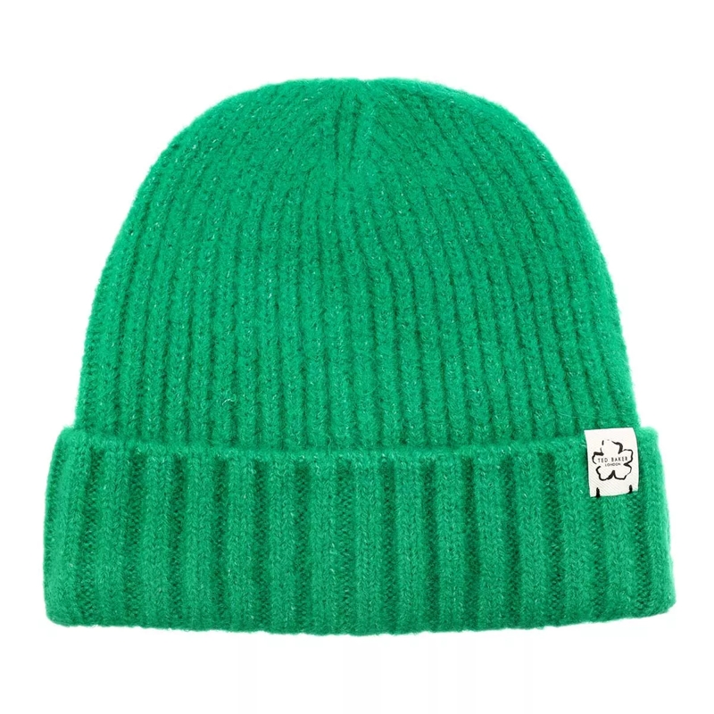 Ted Baker Mütze Britny Magnolia Branded Bobble Hat Green