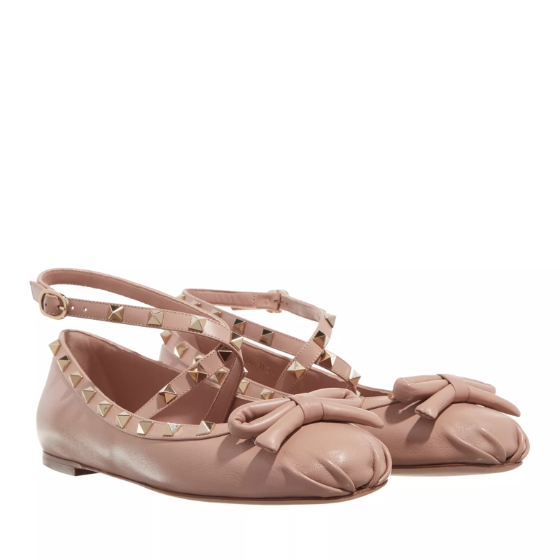 Valentino Garavani Ballerinas Ballerina Rockstud  Rose