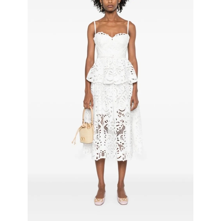 White dress self portrait new arrivals