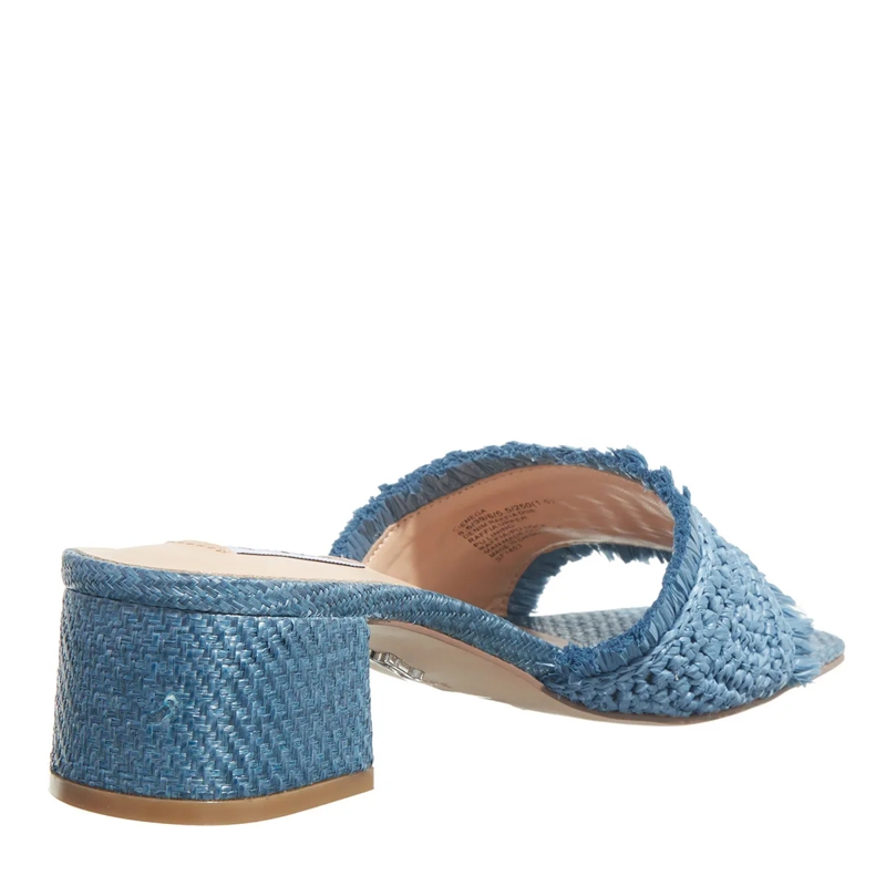 Steve Madden Mules Cienega Denim Raffia(Image 4)