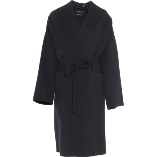 Max Mara Overgangsjas Max Mara Weekend Coats Black schwarz