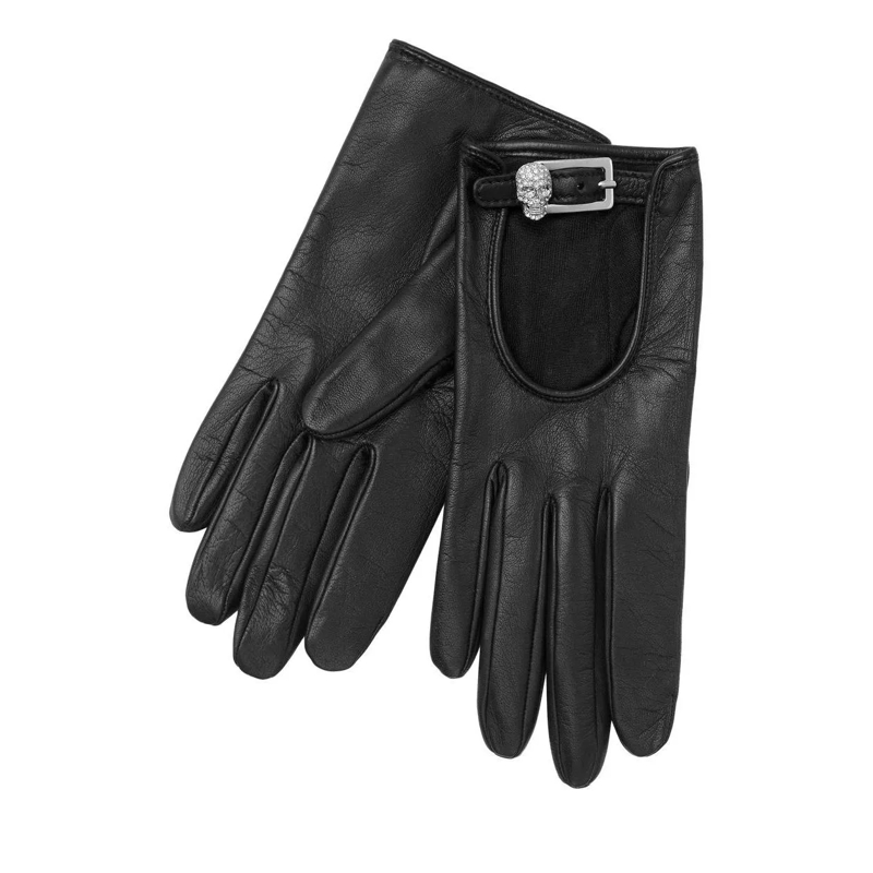 Philipp Plein Handschuhe Handschuhe Skull Mit Schmucksteinen schwarz(Image 2)