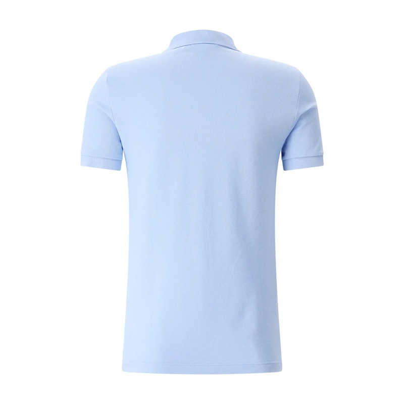 Lacoste Poloshirt Slim-Fit Polo-Shirt aus Baumwolle Dunkelrot(Image 21)