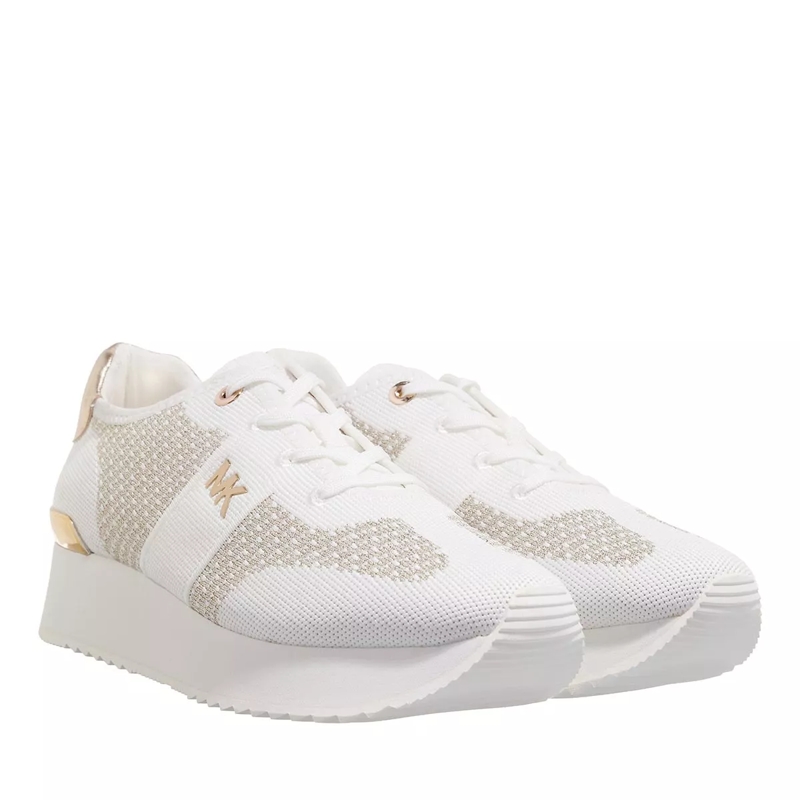 MICHAEL Michael Kors Sneaker basse Monique Knit Trainer Pale Gold