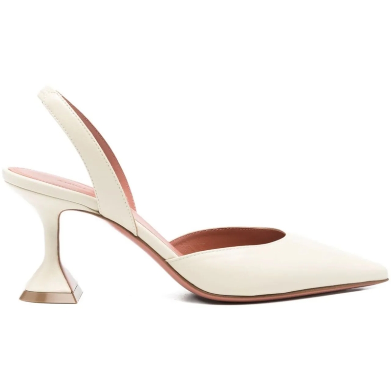 Amina Muaddi Pumps With Heel Beige beige