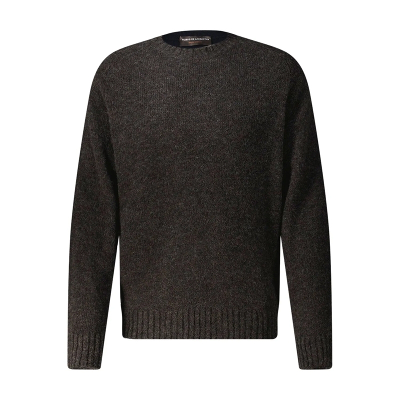 FILIPPO DE LAURENTIIS Pull Pullover aus Alpaka-Woll-Mix orange(Image 13)