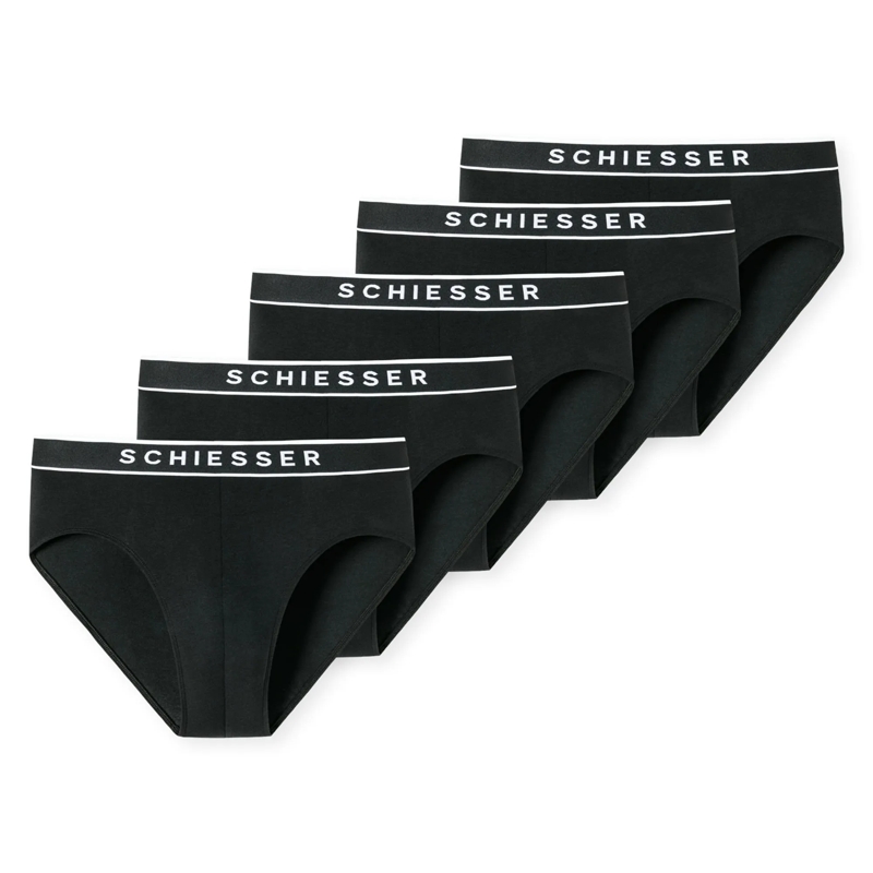 SCHIESSER  5pack Shorts 5er Pack schwarz