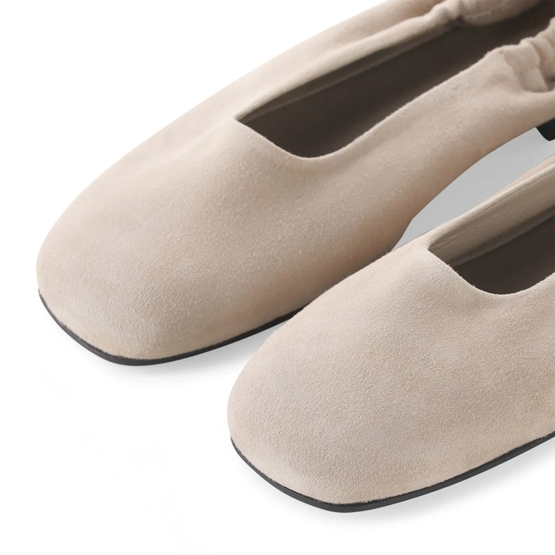 Copenhagen Schnürschuhe Ballerinas CPH884 aus Veloursleder braun(Image 3)