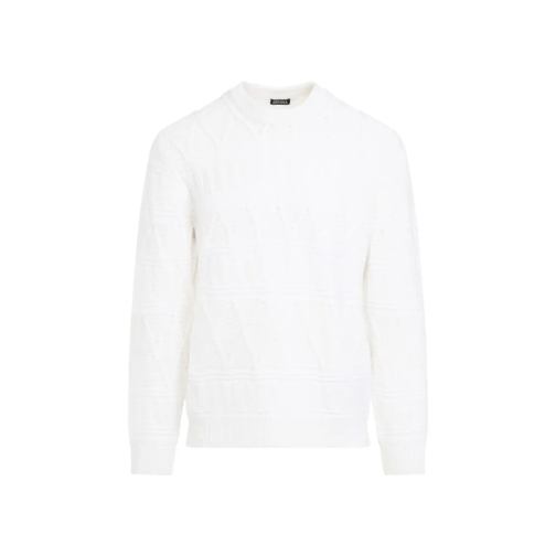 Zegna Pullover Pure Merino Pullover White