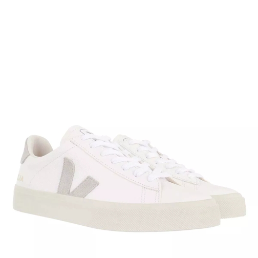 Veja Campo Extra White Natural Suede Low-Top Sneaker
