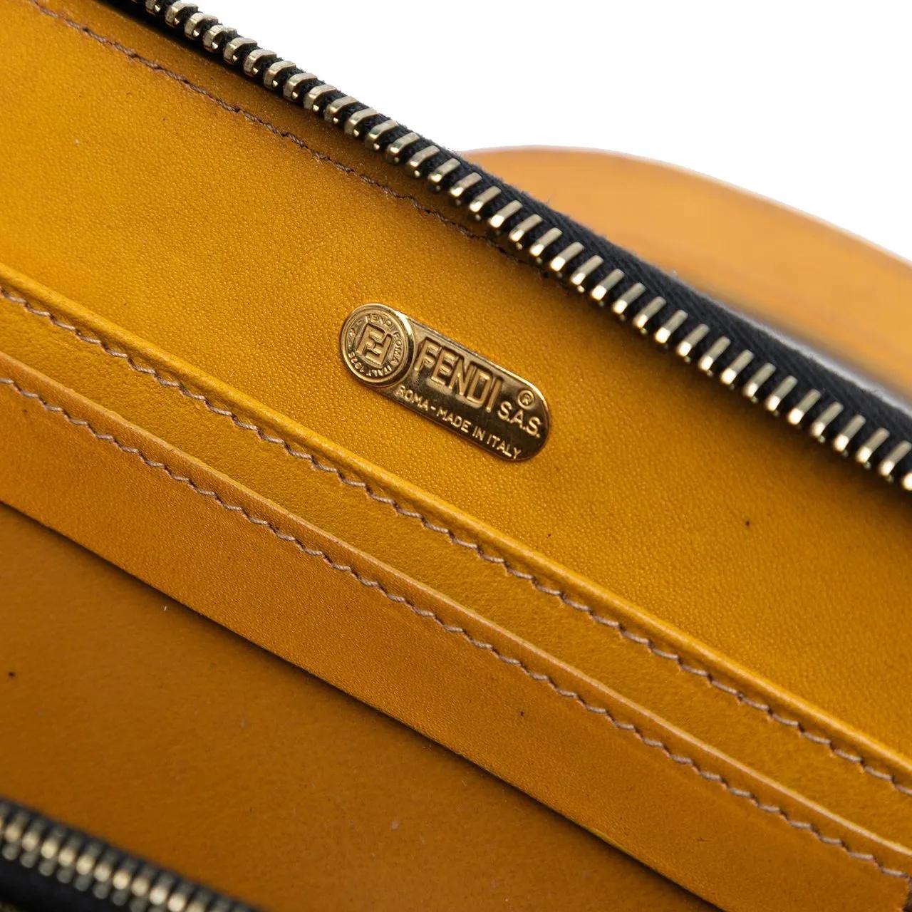Thumbnail - Fendi Crossbody Bags - Zebra Print Canvas Twins Handbag - Gr. unisize - in Braun - für Damen