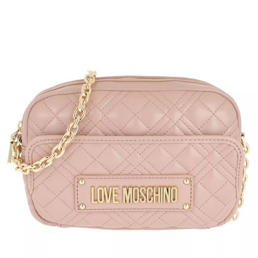 Love Moschino Borsa Quilted Nappa Pu  Rosa Crossbody Bag