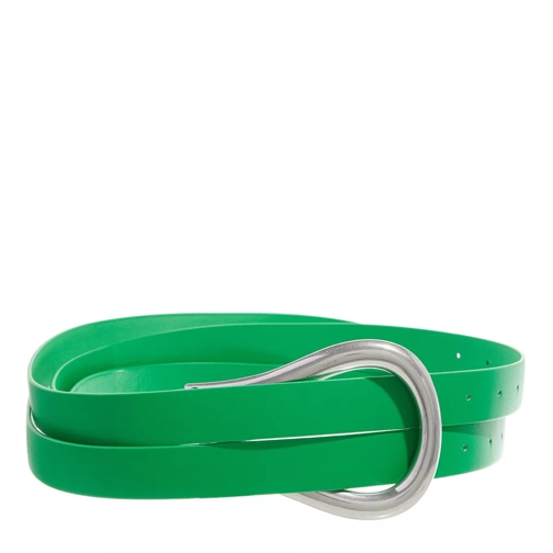 Bottega Veneta Horseshoe Belt Parakeet Green/Silver Waist Belt