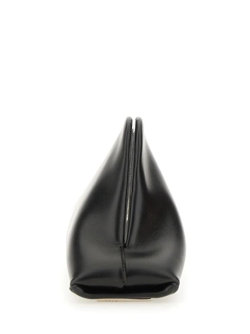 The Attico Clutches Clutch "Day Off" Small in zwart