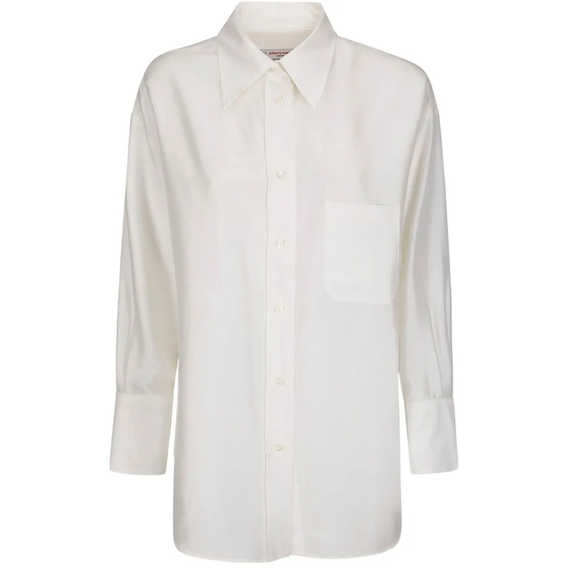 Alberto Biani Bluse Shirts White weiß