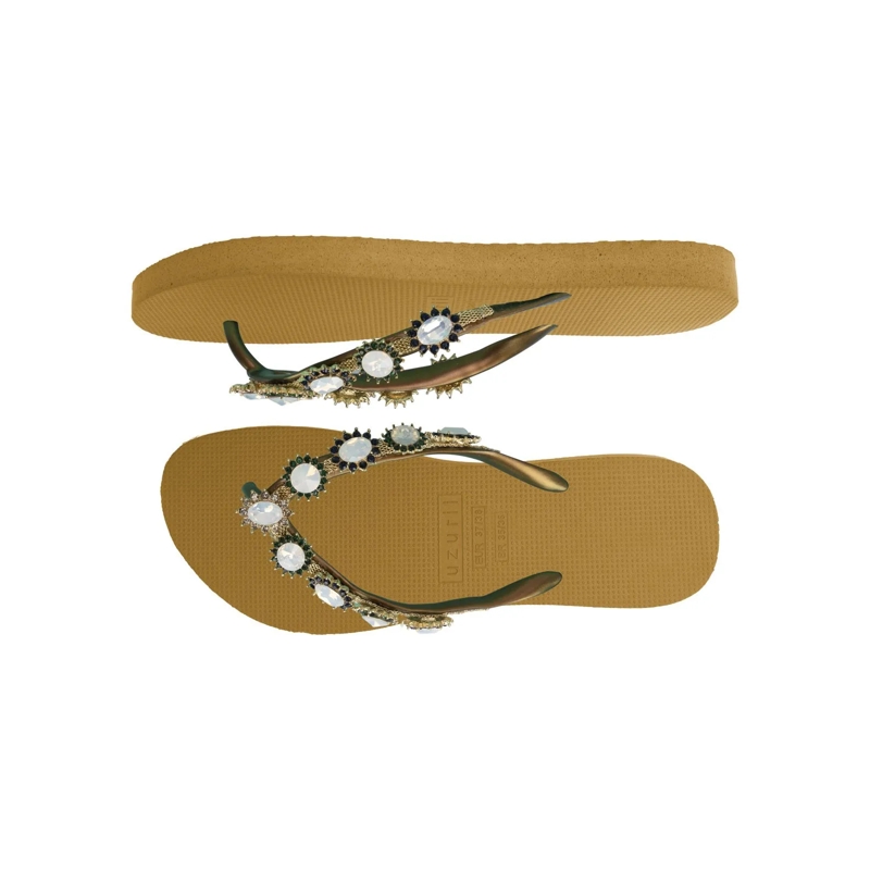 UZURII Flip Flops Pantoffeln Pantoffel Boo Boo gelb(Image 4)