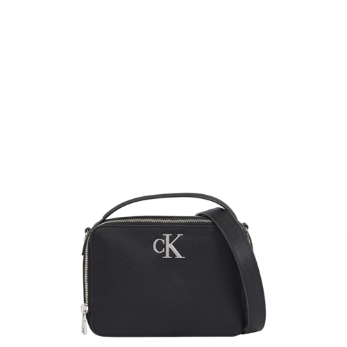 Calvin Klein Calvin Klein Minimal Monogram Schwarze Handtasche  Schwarz Borsetta a tracolla