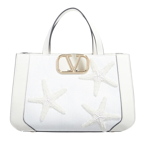 Valentino Garavani Tote Small Tote Bag Ivory