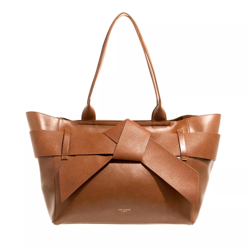 Ted Baker Jimma Pu Large Tote Brown Boodschappentas