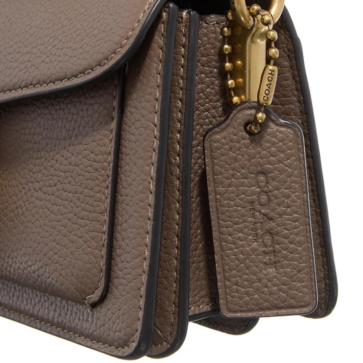 Coach Crossbody bags Polished Pebble Leather Tabby Shoulder Bag 20 Refr in bruin