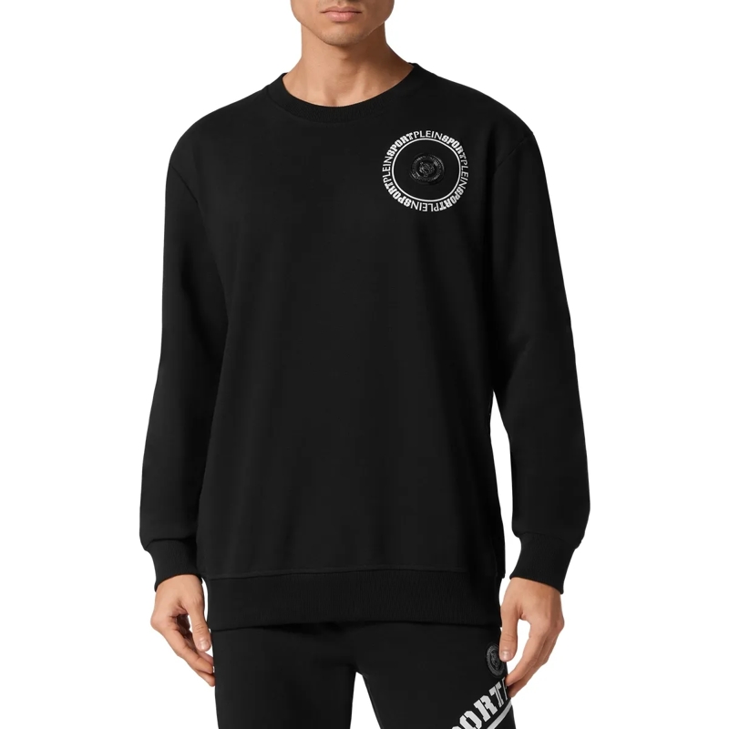 Plein Sport Top Sweatshirt Carbon Tiger schwarz(Image 3)