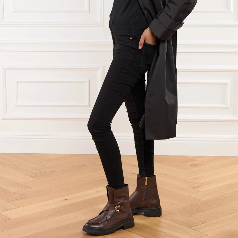 Coccinelle Enkele laarsjes Coccinelleastrid Vintage Brunette(Image 3)