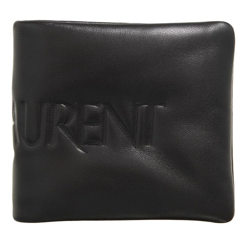 Saint Laurent Portemonnee Wallet Plonge Chopin Black