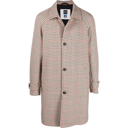 Hugo Daunenjacken Boss X Russell Athletic Dejam Houndstooth Coat mehrfarbig