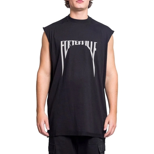 Rick Owens T-Shirts TARP T BLACK/PEARL mehrfarbig