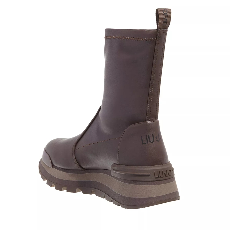LIU JO Stiefeletten Amazing 22 Mid Sneaker Stretch Spreading Brown(Image 2)
