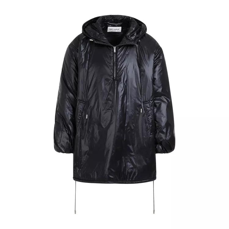 Saint Laurent - Black Nylon Blouson - Größe 48 - black